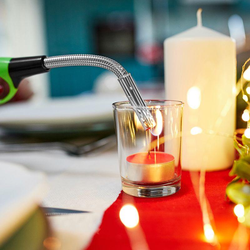  Пьезозажигалка газовая СК-302W бытовая с классическим пламенем многоразовая с гибким стержнем зел. СОКОЛ 61-0965 фото в каталоге от BTSprom.by