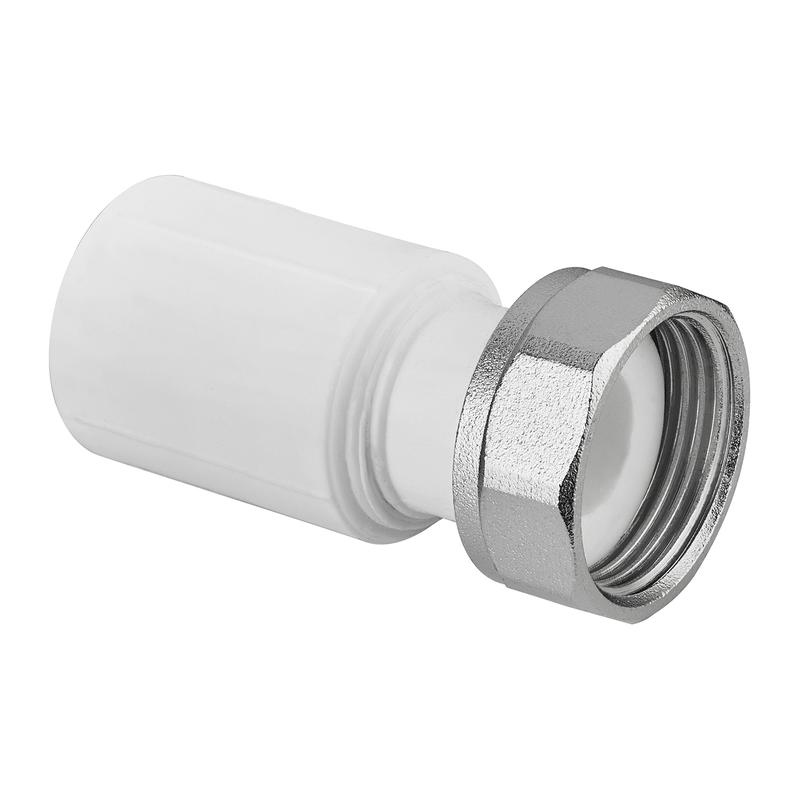 муфта с накидной гайкой ppr 20х1/2 пластик штуцер бел. rtp 28190 от BTSprom.by