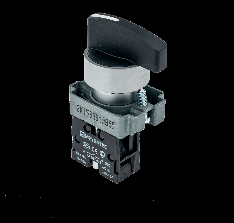 переключатель длинная ручка черн. 2 полож. 1no фикс. мет. mtb2-bjz112 овен 58189 от BTSprom.by