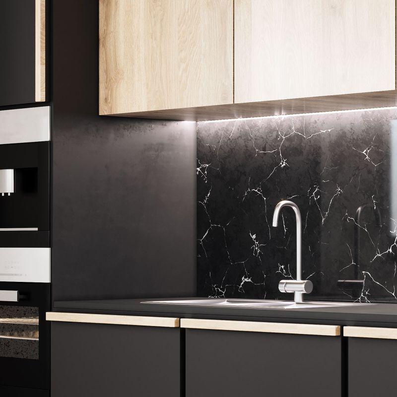  Лента светодиодная Black 2835/120-SMD 9.6Вт/м 6500К холод. бел. IP20 420лм/м 12В (блист.5м) GAUSS 311000310 фото в каталоге от BTSprom.by