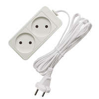 удлинитель 2х1.5м без заземл. 6а ip20 1.3квт шввп союз 481s-0201 от BTSprom.by