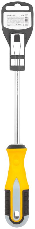  Отвертка "Старт" CrV сталь прорезиненная ручка 8х150мм SL FIT 55189 фото в каталоге от BTSprom.by