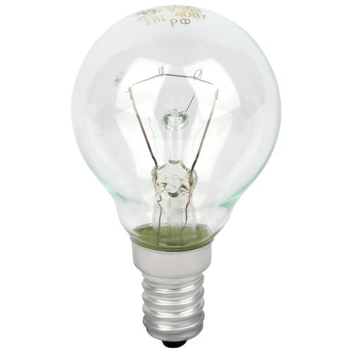 Лампа накаливания ДШ 60-230-Е14 60Вт шар (P45) 230В Е14 ЭРА Б0039134 фото в каталоге от BTSprom.by