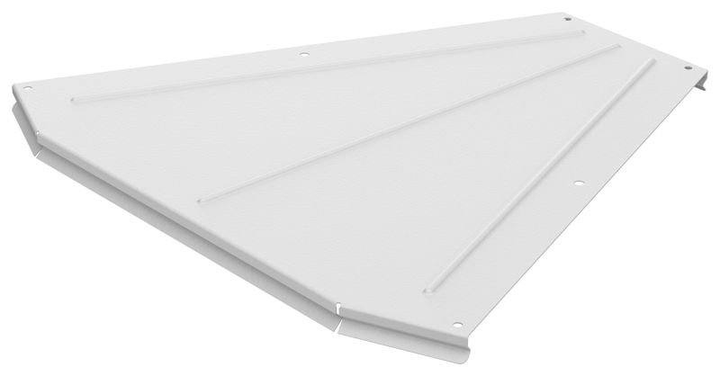 Крышка для угла 45град. осн.400 1.5мм RAL 9016 ESCA 7 IEK ES7-PGD-45-400-15-RGA от BTSprom.by