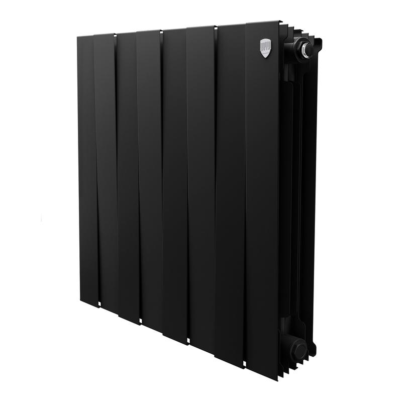 радиатор pianoforte 500 new 8 секц. биметал. noir sable royal thermo нс-1176334 от BTSprom.by