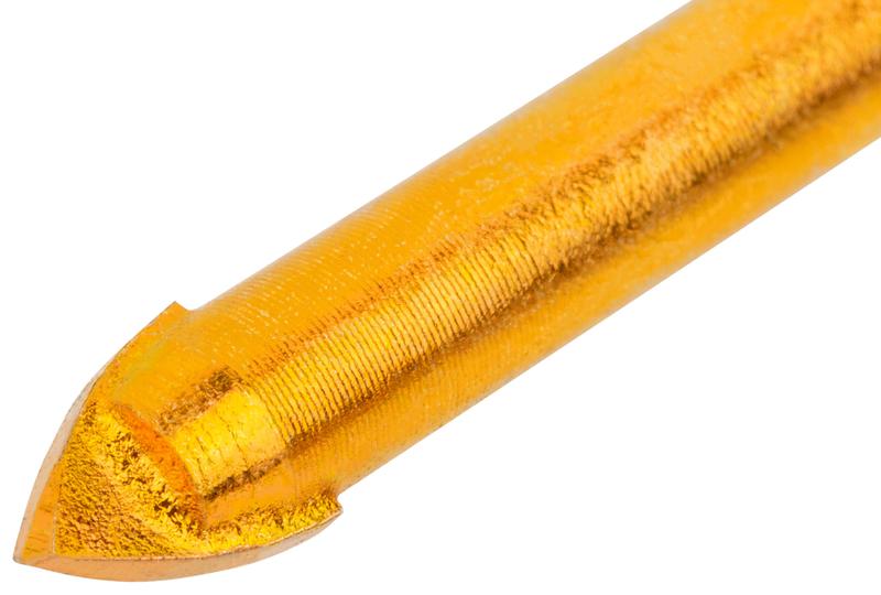  Сверло универсальное по кафелю стеклу керамограниту бетону кирпичу 5х70мм шестигранный U-хвостовик под биту КУРС 35183 фото в каталоге от BTSprom.by