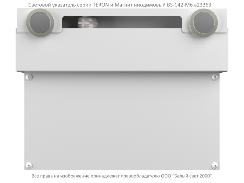  Оповещатель пожарный световой BS-TERON-10-F1-24 Белый свет a26037 фото в каталоге от BTSprom.by