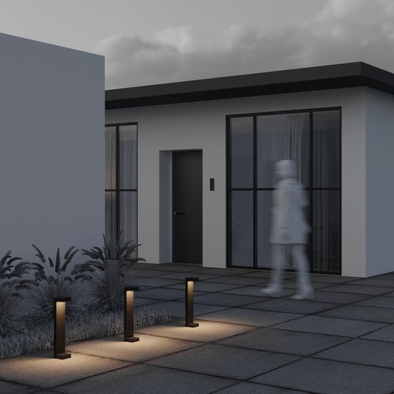  Светильник Barclay Street 9Вт 3000К IP54 ландшафтный Maytoni O013FL-L9B фото в каталоге от BTSprom.by