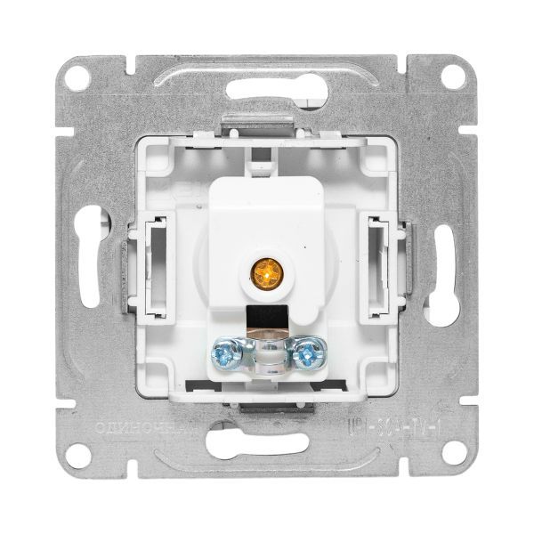  Розетка телевизионная TV 1-м СП Эпика механизм алюм. EKF UP1-SOA-TV-1 фото в каталоге от BTSprom.by