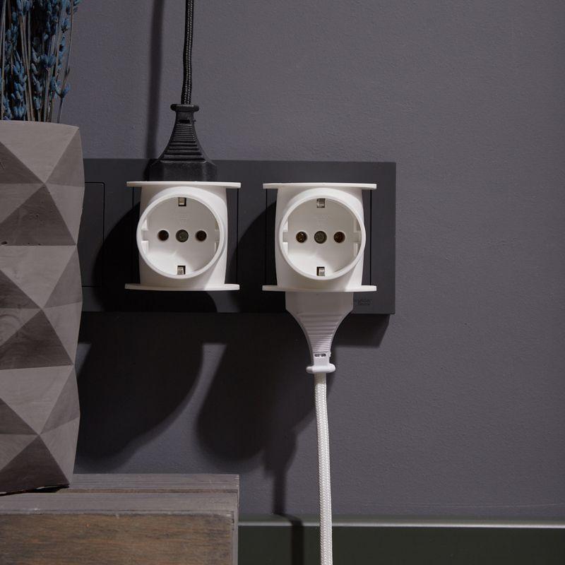  Разветвитель 3-м (1-м - с заземл.) 16А IP20 универс. бел. (уп.2шт) Rexant 11-1080-2 фото в каталоге от BTSprom.by