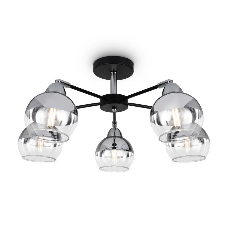  Светильник Jasper 60Вт E27х5 IP20 подвесной Freya FR5225PL-05B фото в каталоге от BTSprom.by