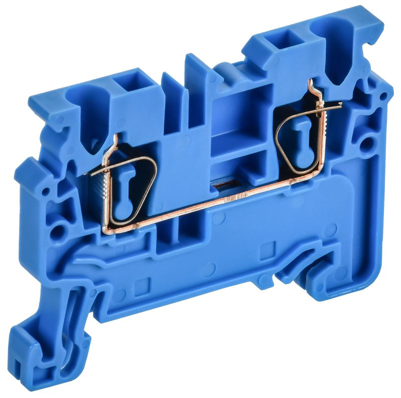 клемма пружинная проходная cx2.5 bu 2.5кв.мм син. armafix iek af-ct40-00-k07-002 от BTSprom.by