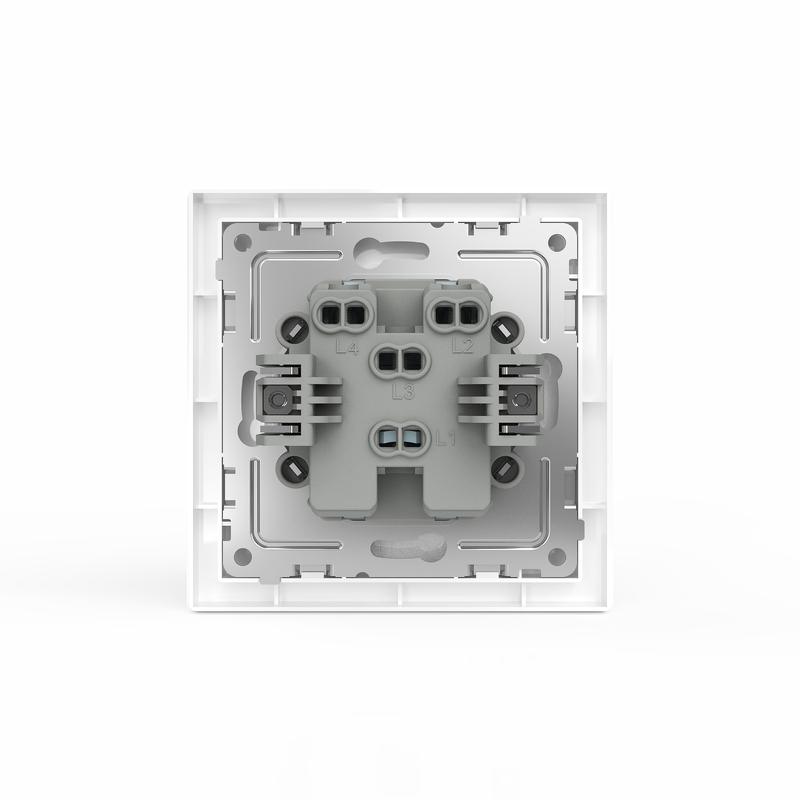  Переключатель перекрестный 1-кл. СП Pixel IP20 механизм бел. TOKOV ELECTRIC TKE-PX-P1R-C01 фото в каталоге от BTSprom.by