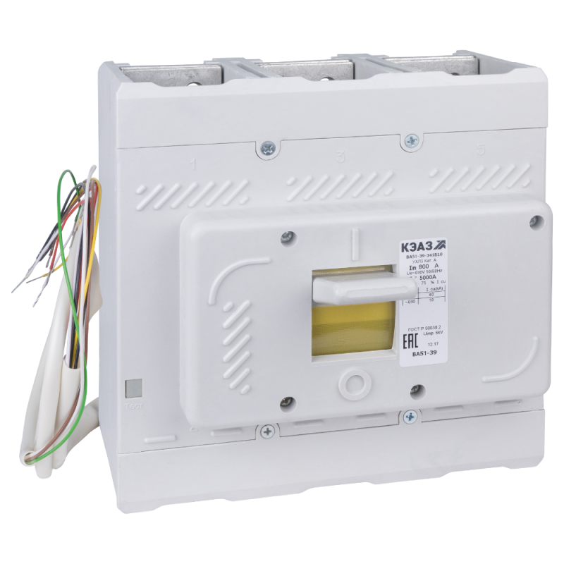 выключатель автоматический 3п 630а 40ка ва51-39-342310 630а 5000 690ac рмн230ac ухл3 кэаз 358906 от BTSprom.by