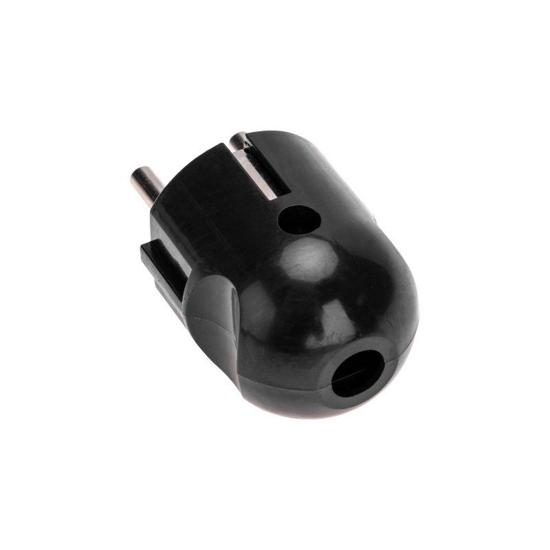  Вилка Евро прямая с з/к 16А черн. Rexant 11-8950 фото в каталоге от BTSprom.by