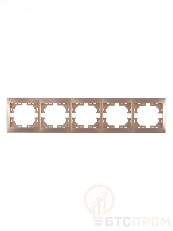 Рамка 5-м Mira горизонт. свет. корич. LEZARD 701-3100-150 фото в каталоге от BTSprom.by  Рамка 5-м Mira горизонт. свет. корич. LEZARD 701-3100-150 фото в каталоге от BTSprom.by