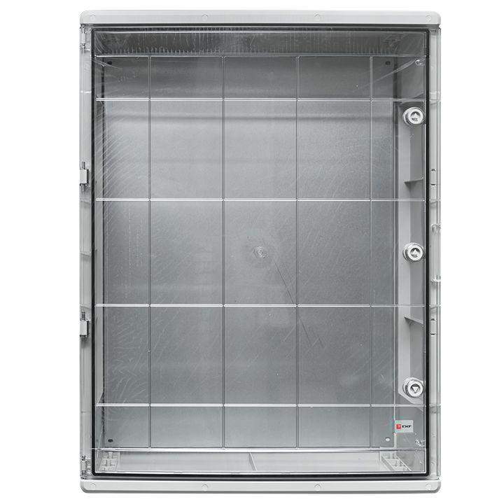  Бокс пластиковый с монтажной платой 800х600х260 IP65 прозр. дверь PROxima EKF PBT65MP010 фото в каталоге от BTSprom.by