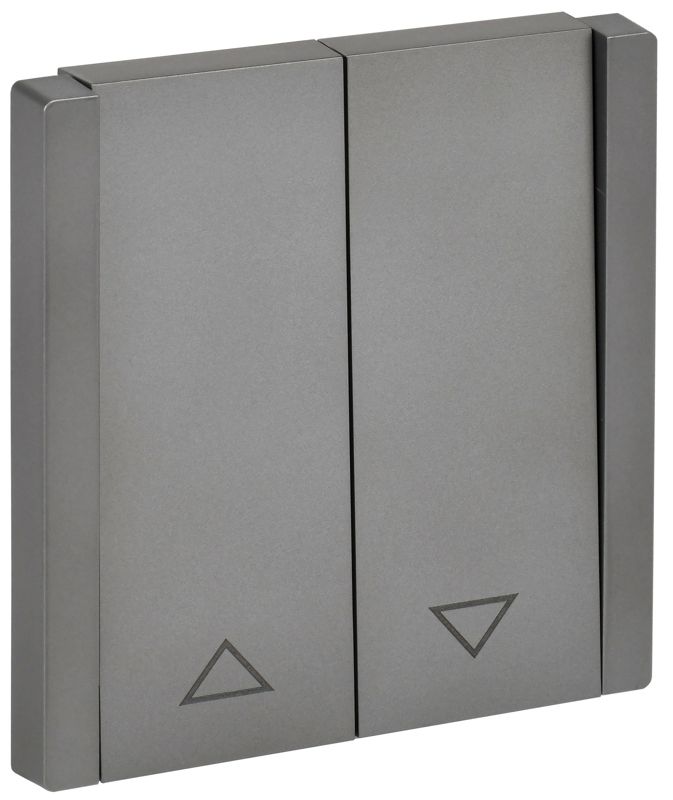 выключатель жалюзи сп forte&piano 10а fp511 сталь iek fp-v15-0-10-1-k46 от BTSprom.by