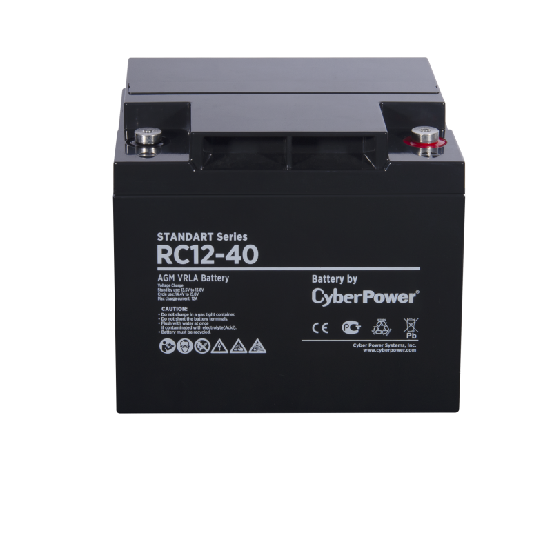 батарея аккумуляторная ss 12в 40а.ч cyberpower 1000527466 от BTSprom.by