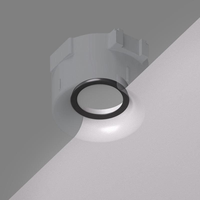 кольцо фиксирующее для светильников inviz dk2080-wh dk2081-wh abs-пластик черн. denkirs dk2085-bk от BTSprom.by