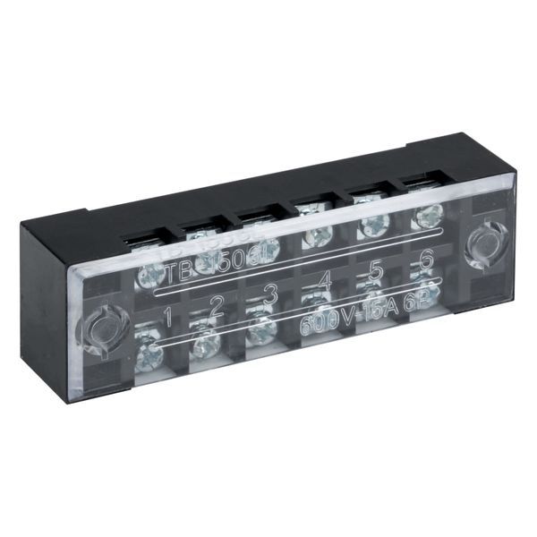 терминал клеммный tb-1506 до 1.5кв.мм 15а 6 клеммных пар ekf tb-1506 от BTSprom.by