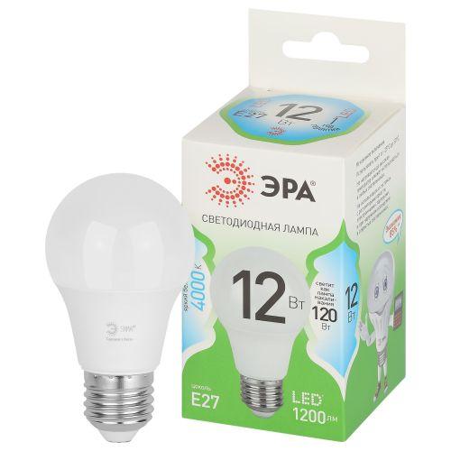 лампа светодиодная green line a60-12w-840-e27 gl 12вт груша 4000к яркий свет бел. e27 эра б0067107 от BTSprom.by
