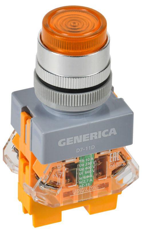 кнопка d7-11d d22мм 1но+1нз с подсветкой желт. generica bbt50-11d-3-12-k05-g от BTSprom.by кнопка d7-11d d22мм 1но+1нз с подсветкой желт. generica bbt50-11d-3-12-k05-g от BTSprom.by