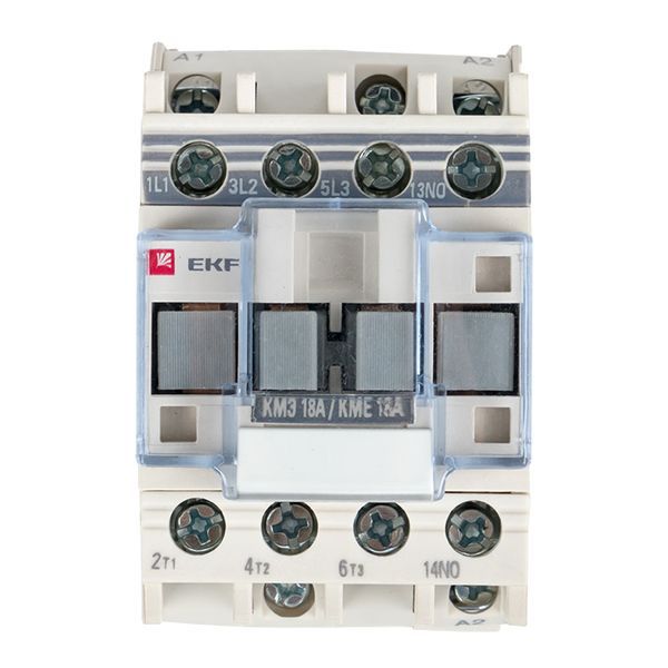  Контактор КМЭ 18А кат. 380В AC 1НЗ EKF ctr-s-18-380-nc фото в каталоге от BTSprom.by