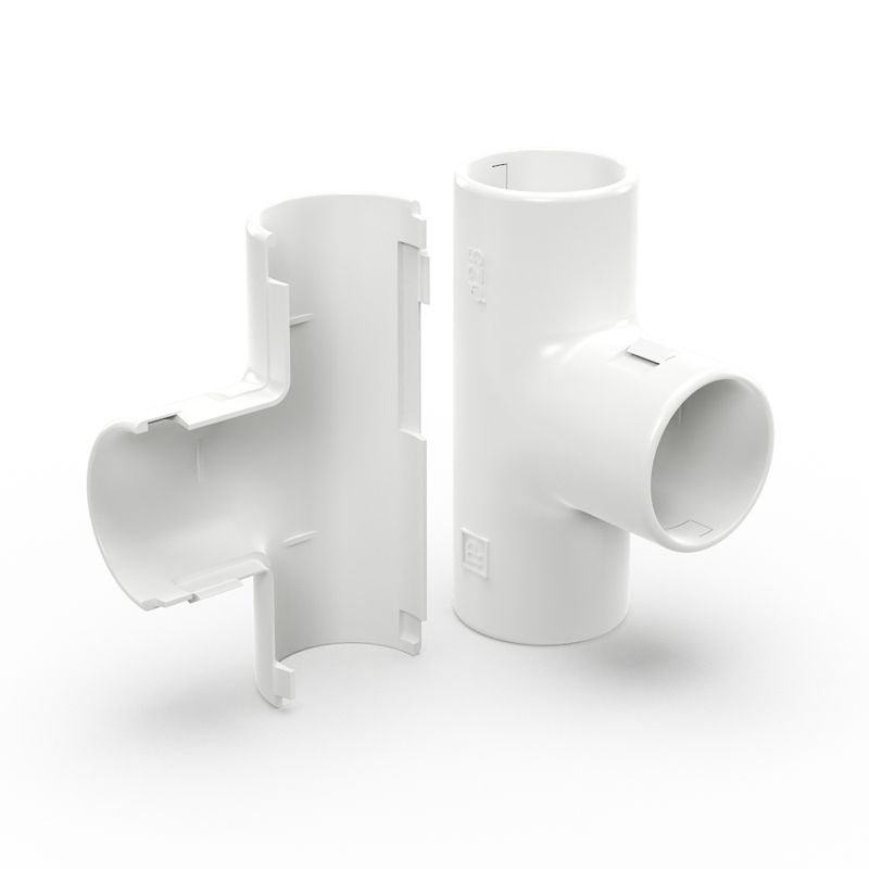 тройник разборный d25мм бел. промрукав pr.07325б от BTSprom.by