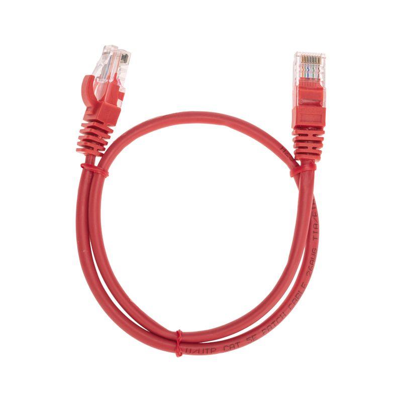 патч-корд u/utp cat 5e rj45-rj45 26awg lszh красн. 0.5м rexant 02-0103-05 от BTSprom.by