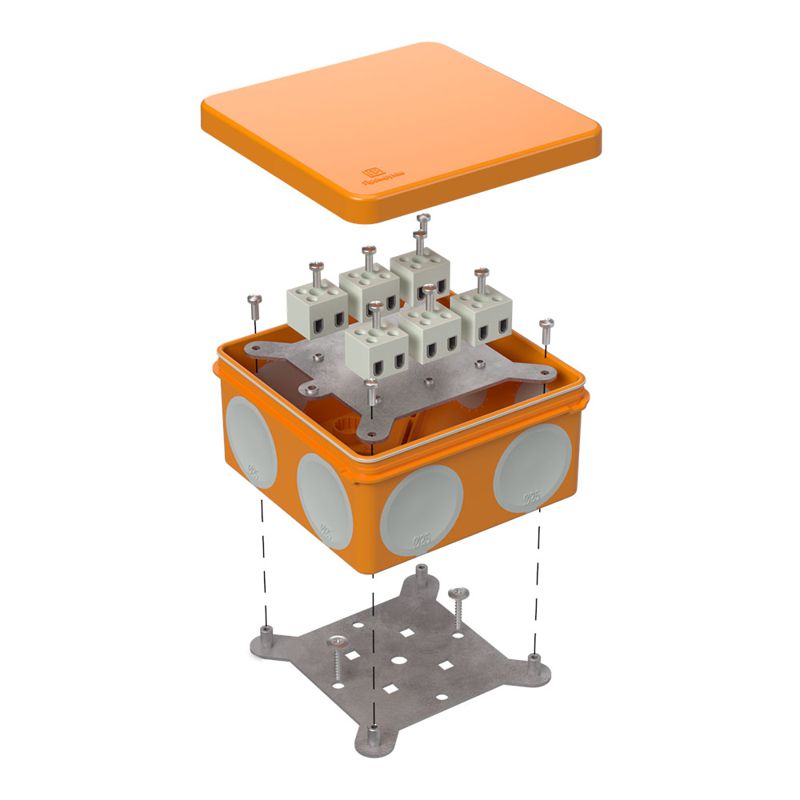коробка огнестойкая оп двухкомпонентн. 60-0300-fr2.5-12 е15-е120 100х100х50 промрукав 60-0300-fr2.5-12 от BTSprom.by