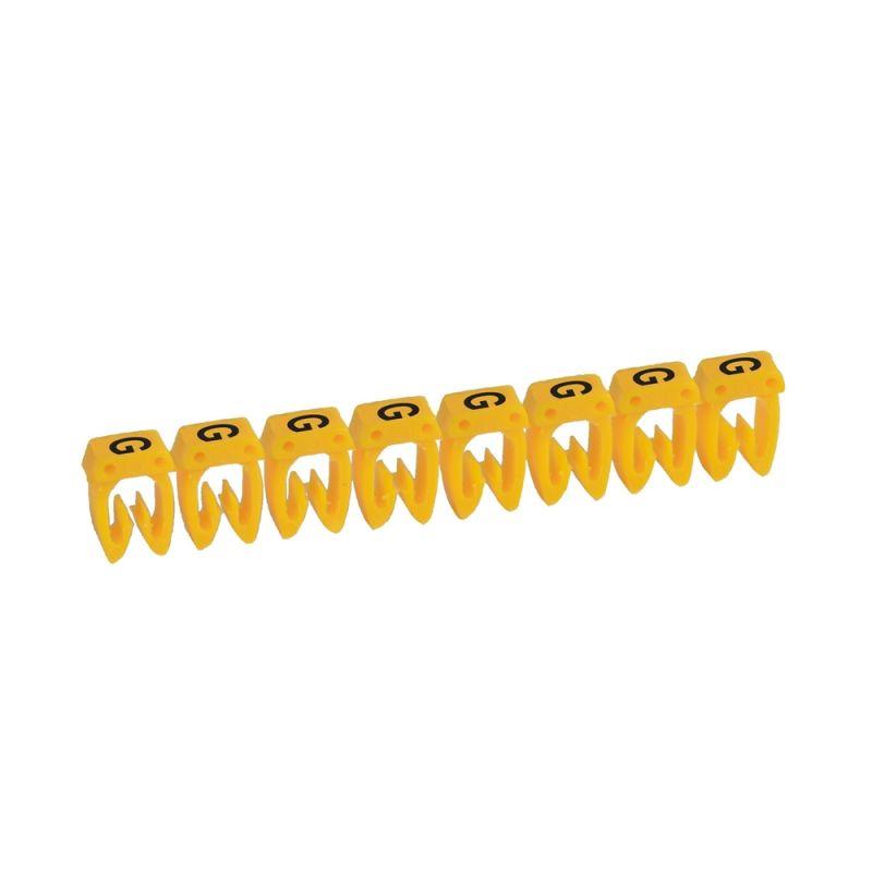 маркер каб. 0.15-0.5кв.мм cab3 "g" черн. на желт. фоне (уп.300шт) leg 038116 от BTSprom.by