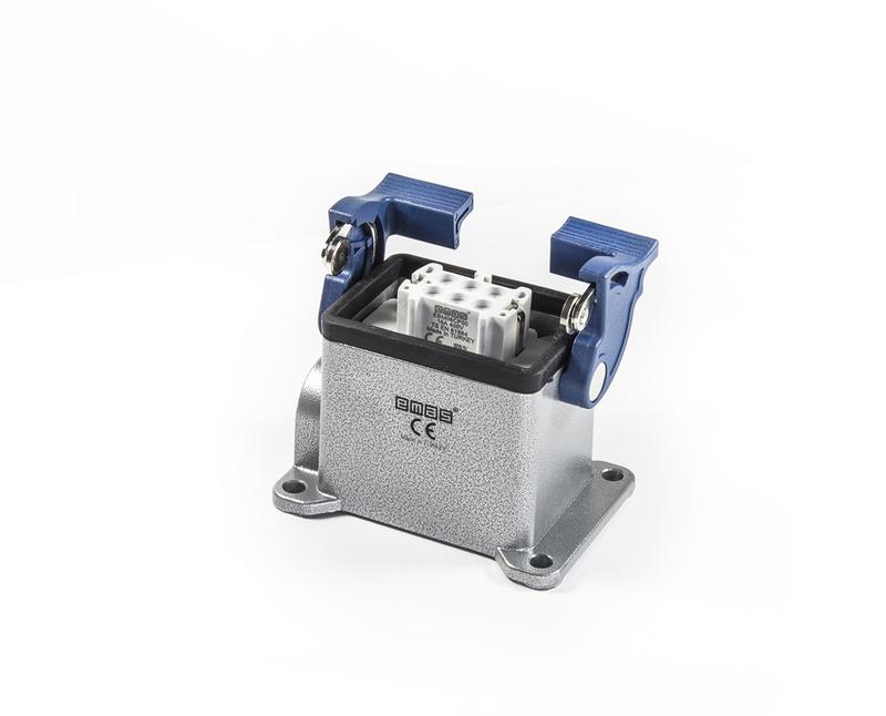 розетка угловая 6 полюсов emas ebm06pd12 от BTSprom.by