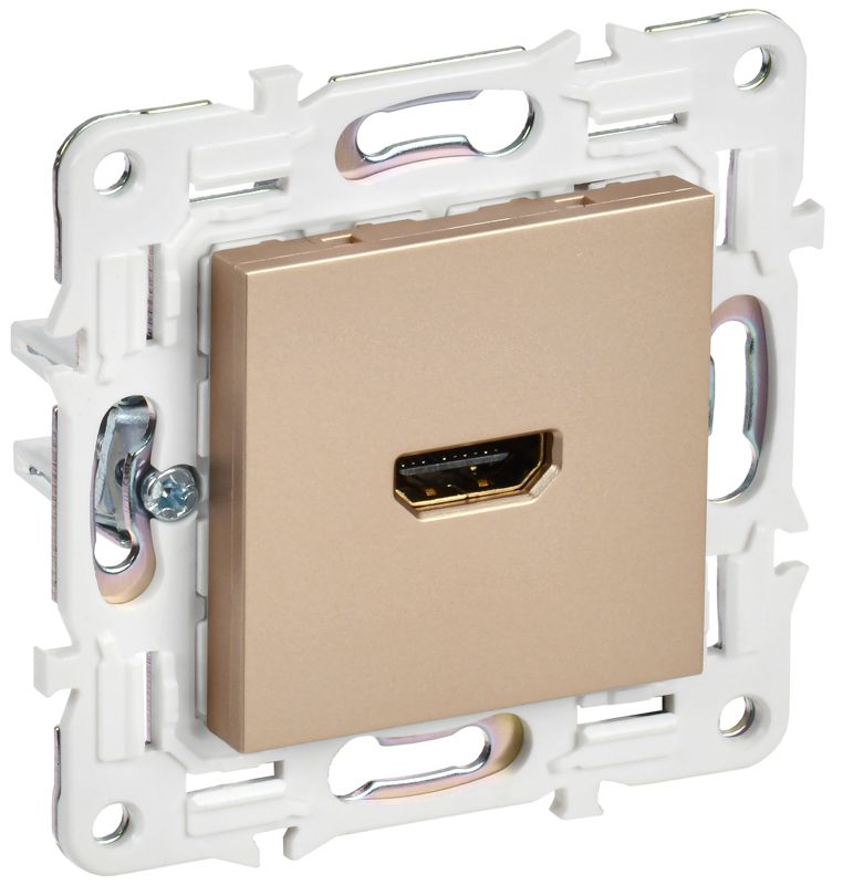 розетка hdmi skandy sk-h01sa песочн. iek sk-h10-k98 от BTSprom.by