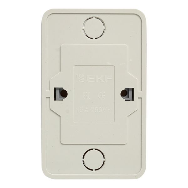  Розетка 2-м ОП Рим 10А IP20 без заземл. бел. EKF ENR10-102-10 фото в каталоге от BTSprom.by