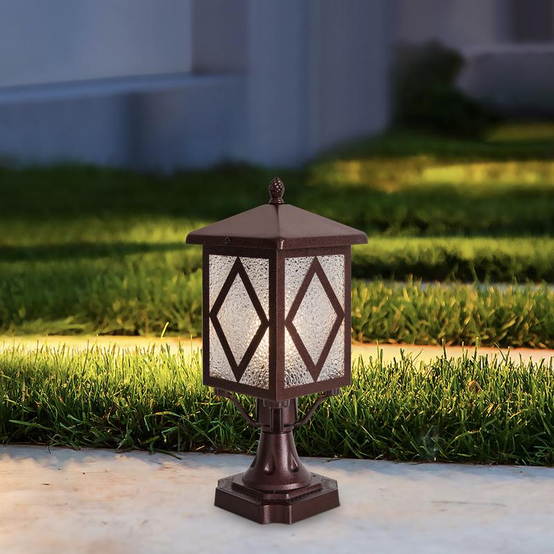  Светильник Heim 1х40Вт E27 IP44 ландшафтный Voltega VGL7210FL-01BR фото в каталоге от BTSprom.by