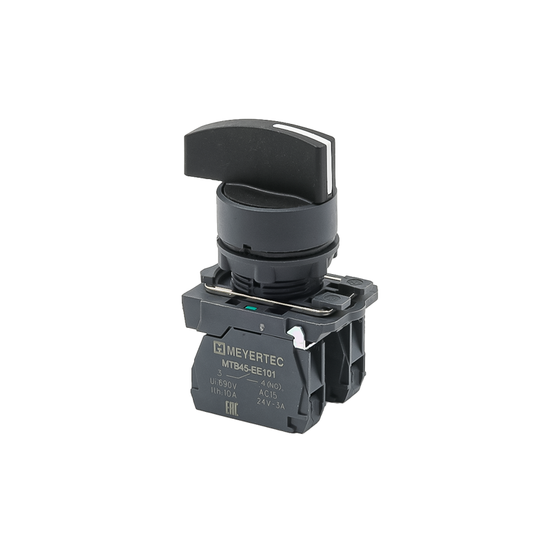 переключатель на 3 положения с возвратом в центре длинная ручка 2no ip65 пластик mtb5-aj53 овен 137259 от BTSprom.by