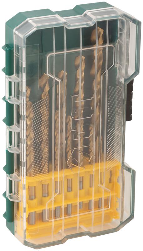  Набор сверл HSS по металлу 1.5; 2; 2.5; 3; 3.2; 3.5; 4; 4.5; 5; 5.5; 6; 6.5; 8мм покрытие титан. (13 предметов) FIT 34216 фото в каталоге от BTSprom.by