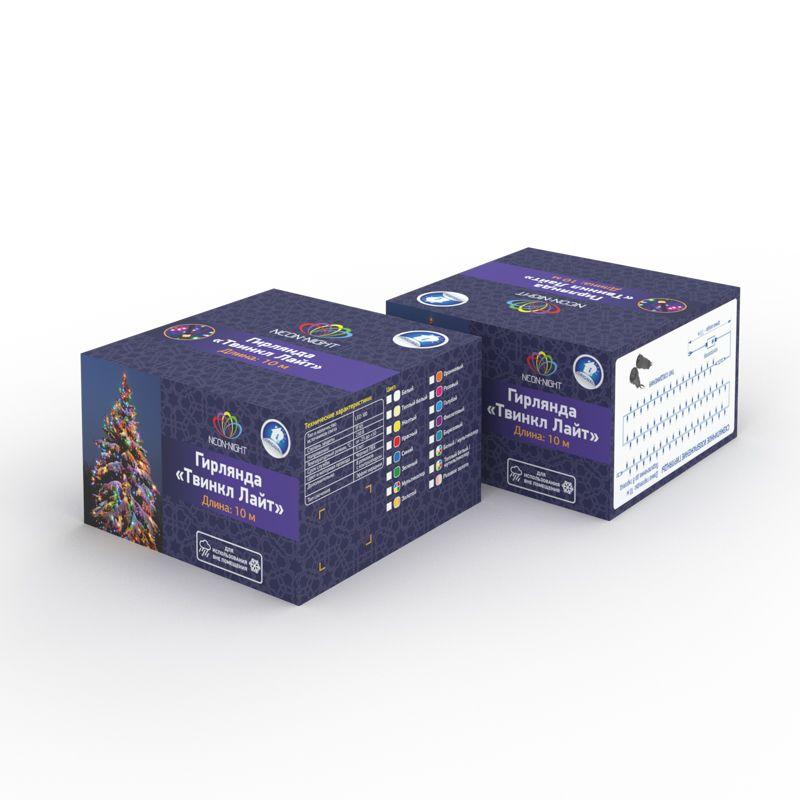  Гирлянда светодиодная управляемая"Нить" 10м 100LED красн. 10Вт 220-240В IP65 8 режимов провод ПВХ черн. (контроллер в комплекте) Neon-Night 303-132 фото в каталоге от BTSprom.by