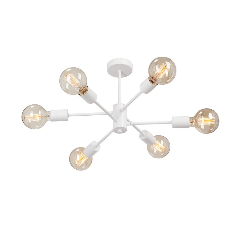 люстра 6xe27 макс. 40вт vitaluce v3994-0/6pl от BTSprom.by