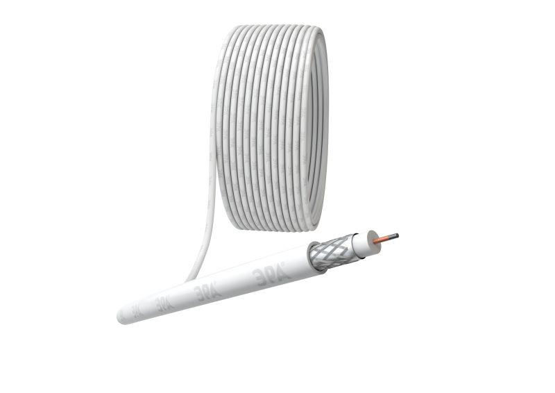 кабель коаксиальный rg-6u ccs/оплетка al 64проц. pvc simple 75ом бел. (м) эра б0044597 от BTSprom.by
