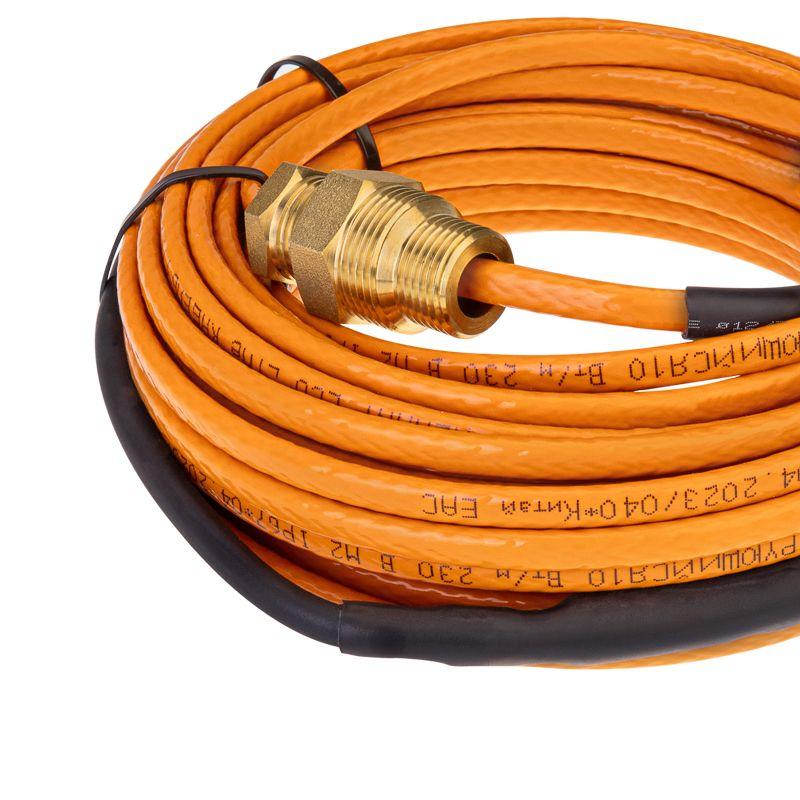  Кабель греющий саморег. пищевой ECO Line (комплект в трубу) 10HTM2-CT (15м/150Вт) Rexant 51-0606 фото в каталоге от BTSprom.by