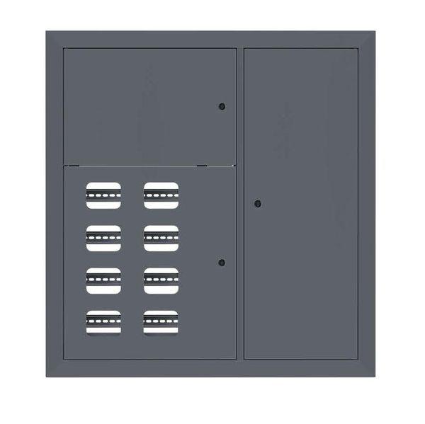 щит этажный 8кв. ral7024 (1000х950х150) proxima ekf mb29-v-8-ral7024 от BTSprom.by
