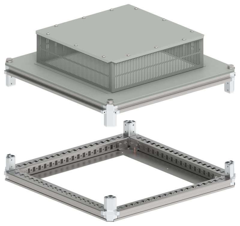 крыша и основание (под фланец) 600х600 ip31 format iek fo-00-kof-060-060-31 от BTSprom.by