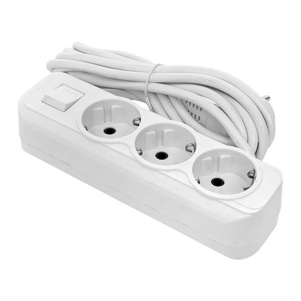 удлинитель 3х5м с заземл. 16а ip20 эксперт 3.0квт с выкл. пвс 3х1 proxima ekf uba16-310-3-05i от BTSprom.by