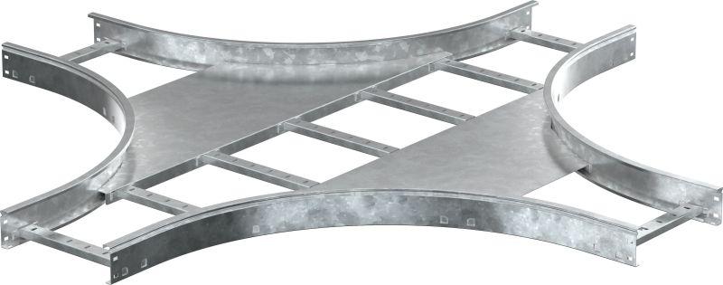 ответвитель для лотка х-образ. 55х300 r600 hdz lesta iek ckr05-4-055-300-hdz от BTSprom.by
