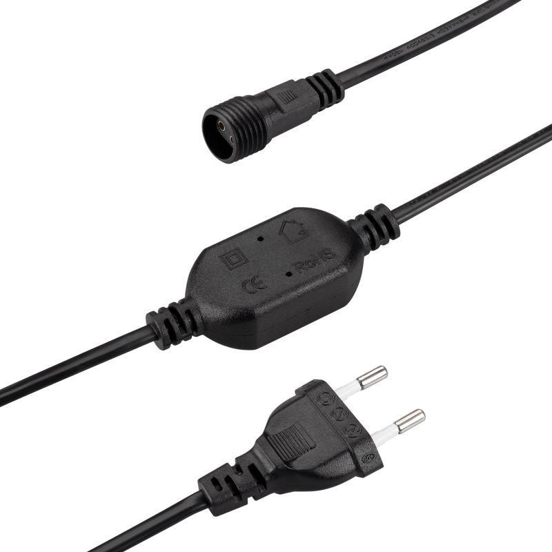шнур питания ard-icicle-classic-1.5m black (230в 1.6а) ardecoled 044774 от BTSprom.by