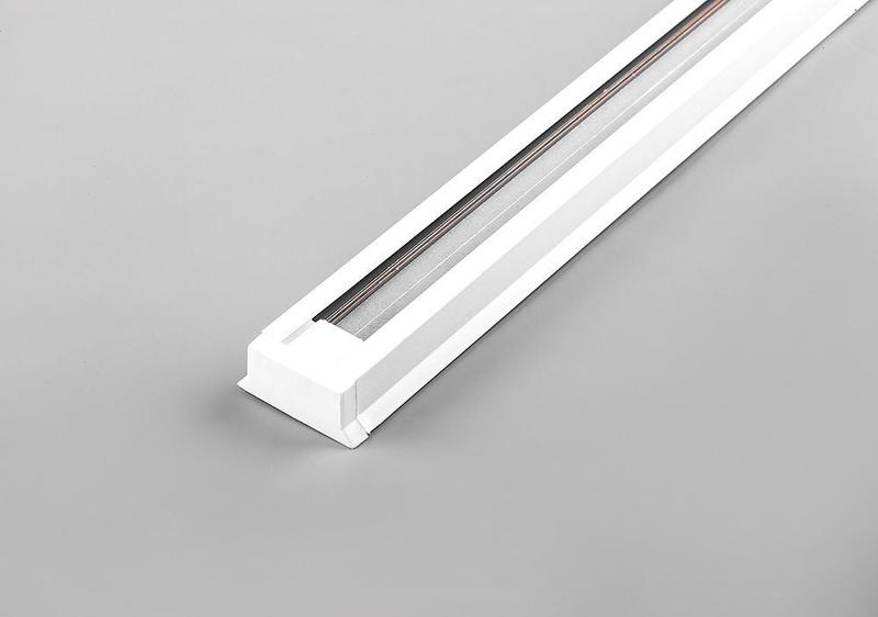 шинопровод для трековых светильников бел. 1м в наборе токоввод заглушка крепление cab1003 feron 10337 от BTSprom.by