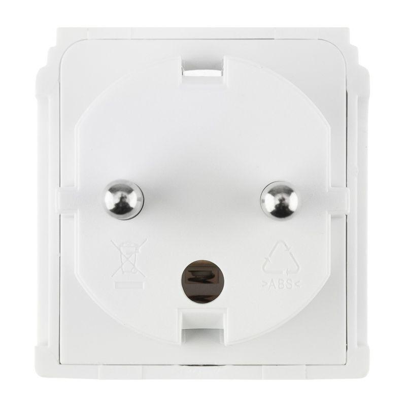  Переходник сетевой "КВАДРАТ" бел. (инд. упак.) PROCONNECT 11-1011-9 фото в каталоге от BTSprom.by