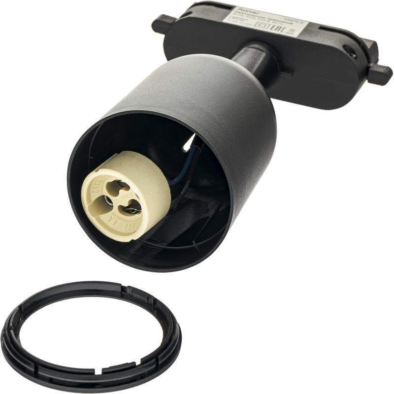  Светильник трековый ARTLINE поворотный 55х55х87мм GU10 220В пластик 4кв.м черн. Ritter 59870 5 фото в каталоге от BTSprom.by